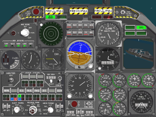 A-10 Cockpit (25KB) Click for a bigger image