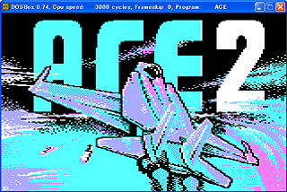 title screen on DOSBox