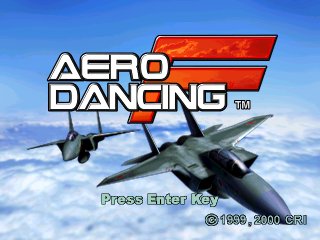 Splash screen from AERODANCING F