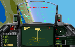 cockpit of an F-22A