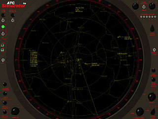 ARTS SCOPE from ATC simulator