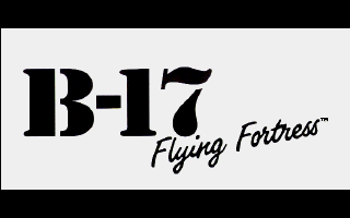 Splash screen of B-17 FF