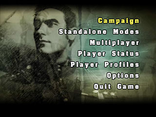 main menu