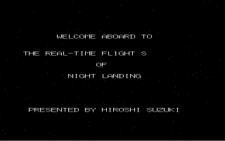 Splash screen from THE COCKPIT (30KB)