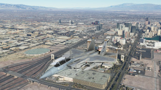 F-15C over Vegas