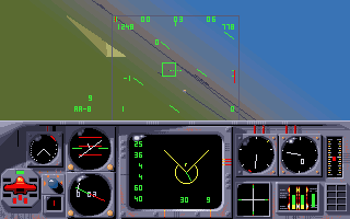 cockpit of a  MiG-29