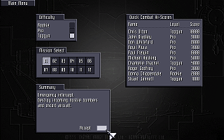 Quick Combat menu