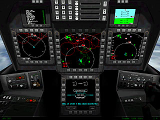 cockpit of an F-22A