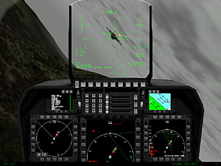 cockpit of an F-22A