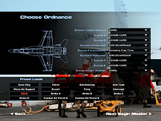 loadout of an F/A-18 from OIF