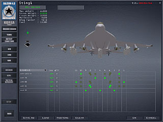 loadout of an EF-18G