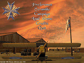 main menu