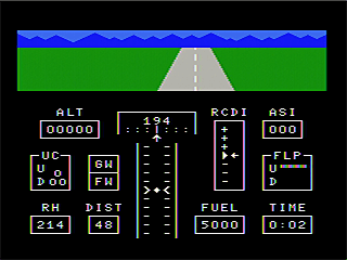 cockpit of a B737