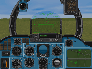 Mi-24 Pilot's Cockpit