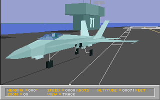 F/A-18 on CVN-71