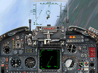 Mirage III Cockpit Click for a bigger image