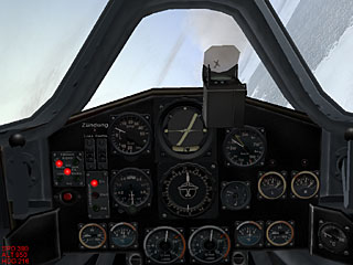 cockpit of an Ho229