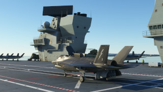 F-35B on the QE