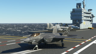 F-35C on the CVN-71