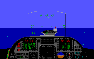 F-14A cockpit from JETFIGHTER I