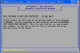 Install on DOSBox