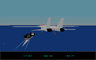 F-14 landing