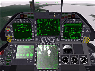 F/A-18 Cockpit (72KB) Click to full size