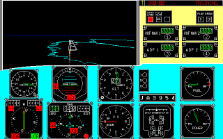 Cockpit of Cessna 172(10KB)