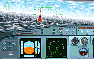 cockpit of an A320 from Windows version