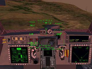 AH-64D virtual cockpit