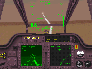 AH-64D pilot cockpit