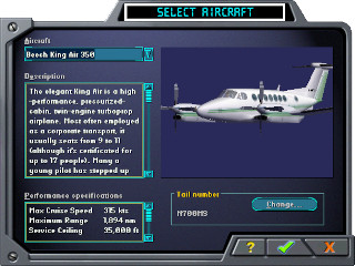 select plane