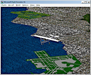 Cockpit from FS95(en) Click for a bigger image