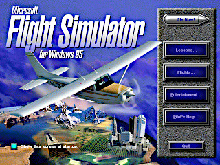 main menu