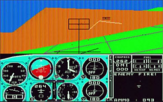 cockpit of a fighter