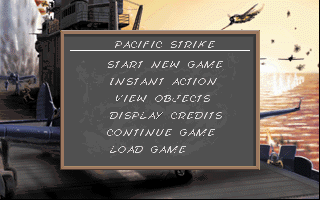 main menu