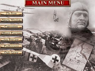 main menu