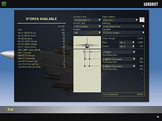 F-8E loadout