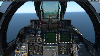 F-14D cockpit from X-Plane 12